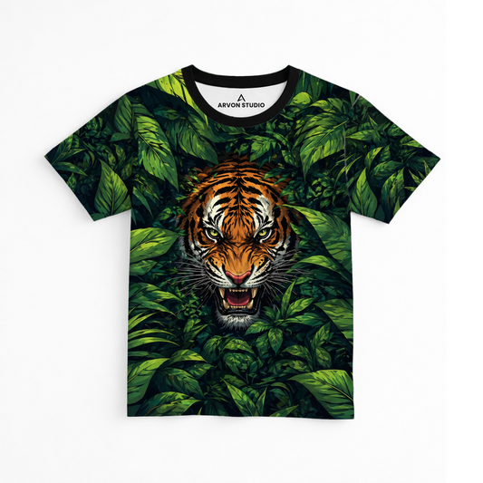 Jungle Strike| Jungle Animal Graphic Printed Tee