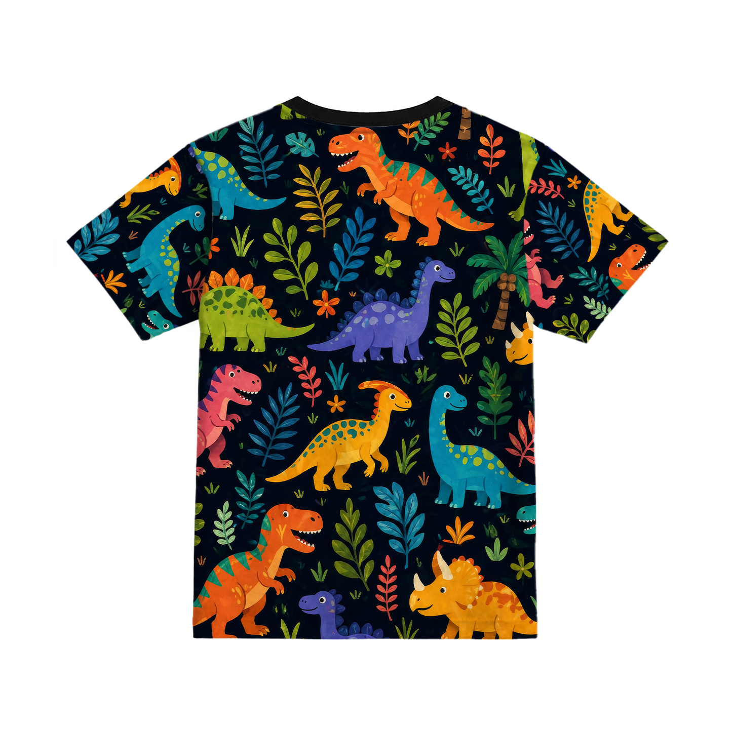 Dino Garden| Cute Dino All Over Graphic Tee